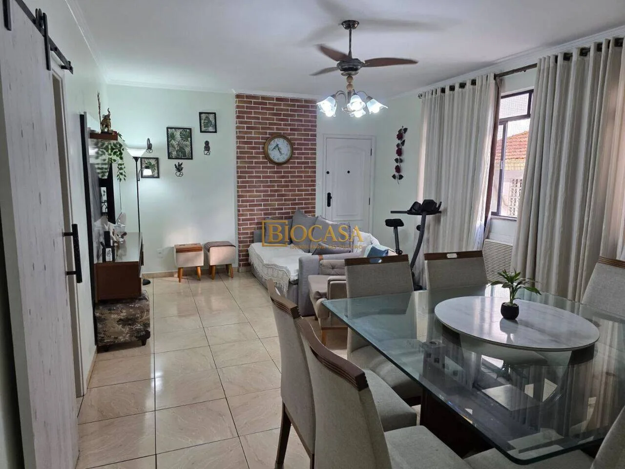 Apartamento de 97 m² Aparecida - Santos