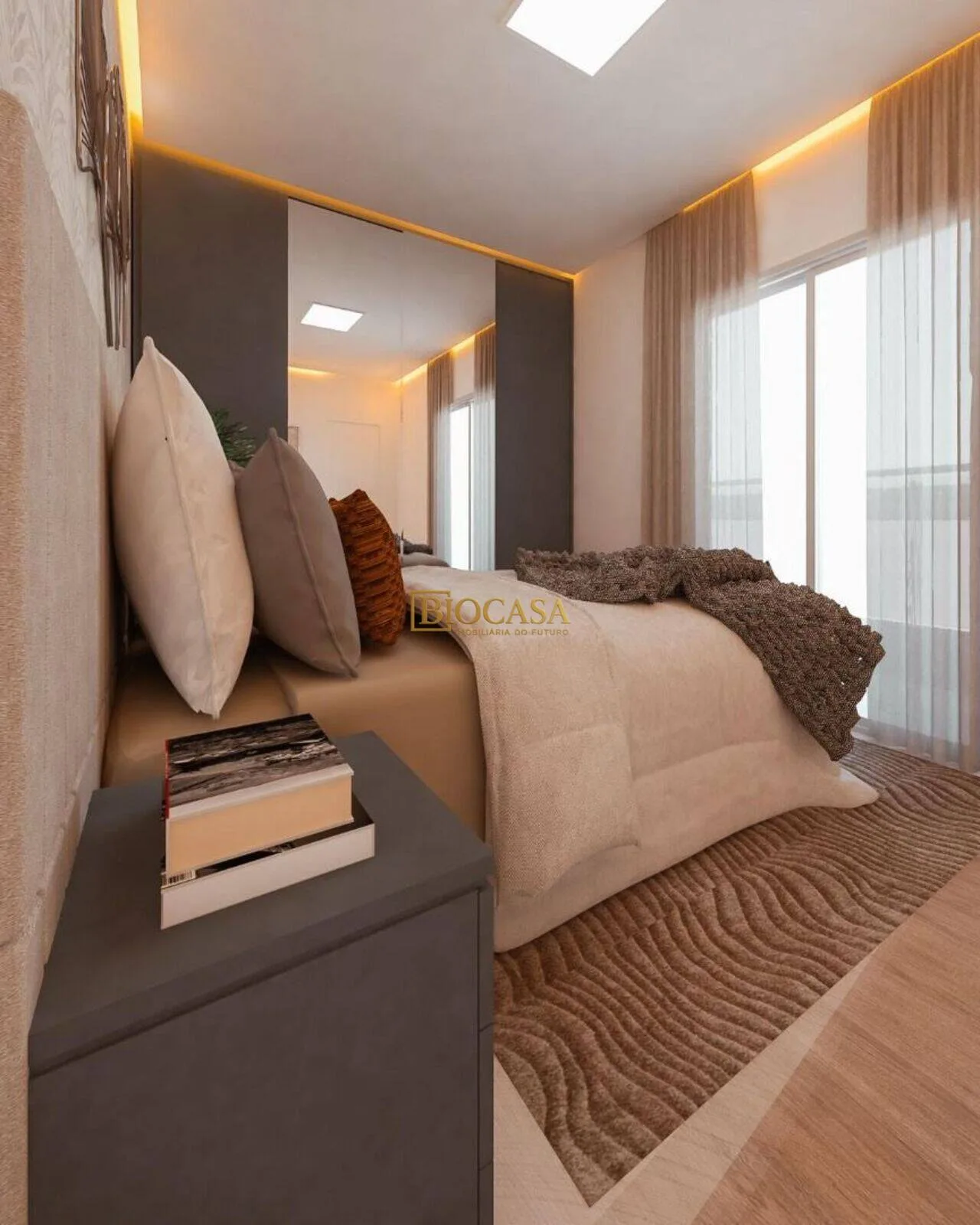 Apartamento de 37 m² Estuário - Santos