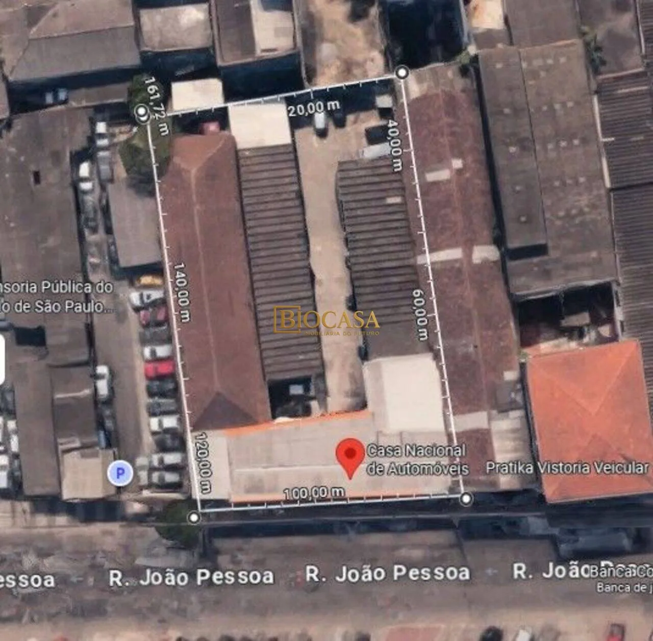Terreno de 1.845 m² Paquetá - Santos