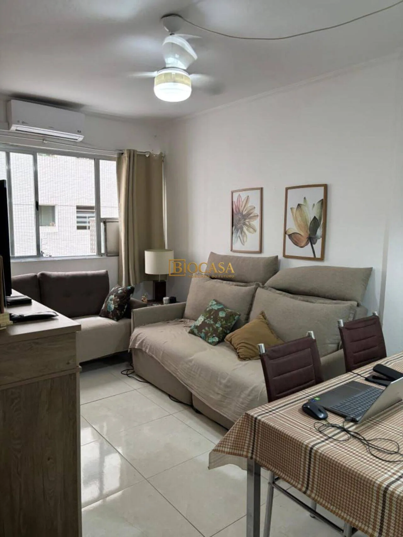 Apartamento de 59 m² Boqueirão - Santos