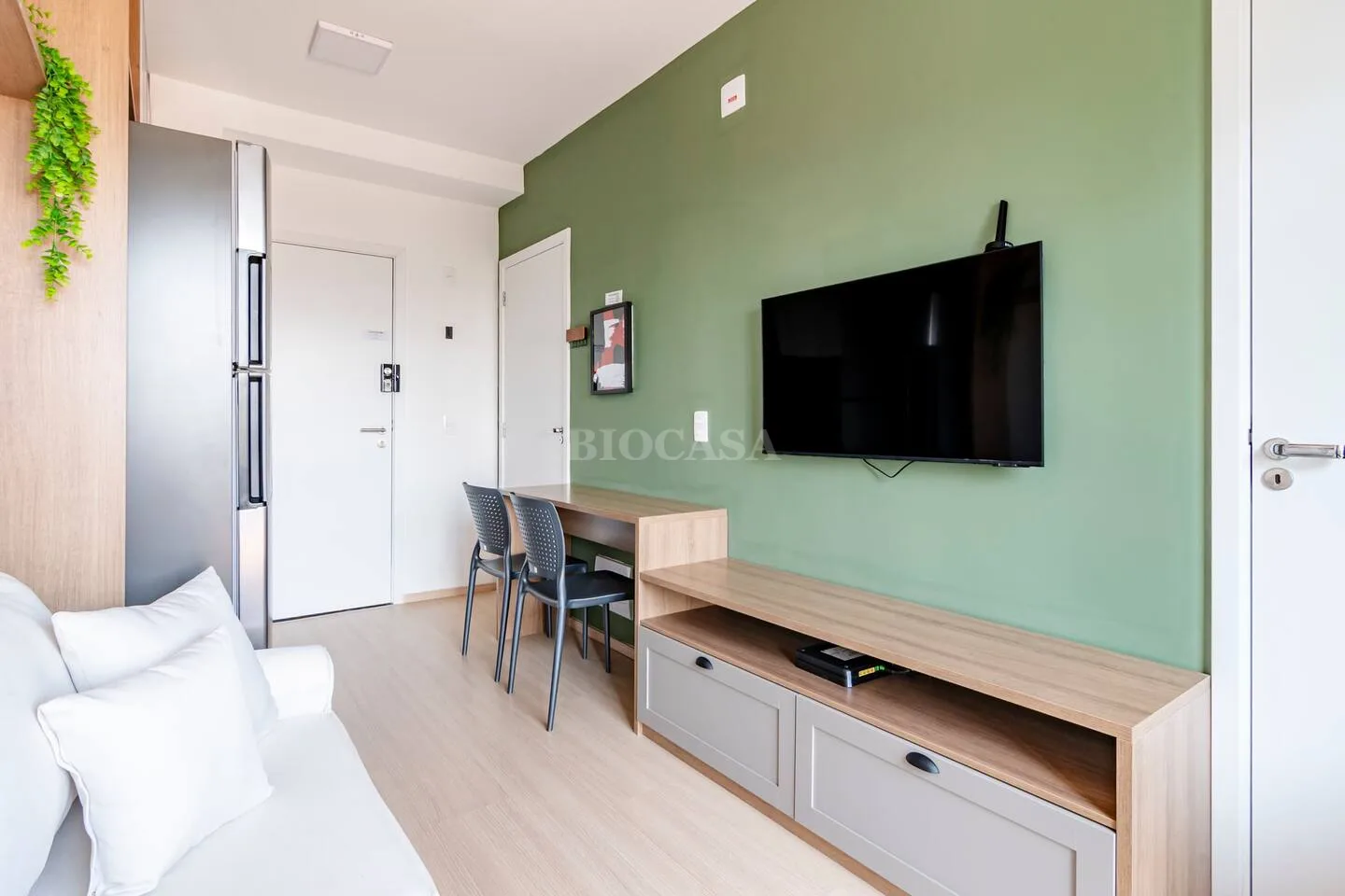 Studio Mobiliado 1 Dorm 27,95m² Mirandópolis | 600m Metrô Praça da Árvore | Pronto e de Mercado Livre